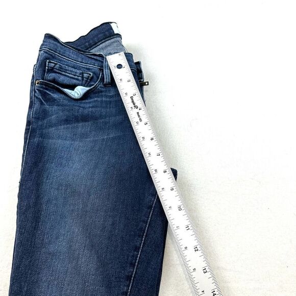 Frame Dark Blue Le Skinny de Jeanne Denim Jeans Women’s 26‎ - Picture 7 of 10
